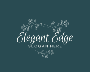 Elegant Floral Business logo design