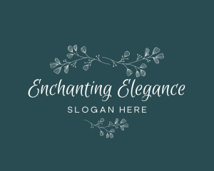 Elegant Floral Business logo design