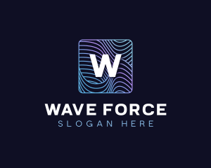 Generic Waves Agency logo design