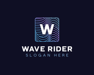 Generic Waves Agency logo design