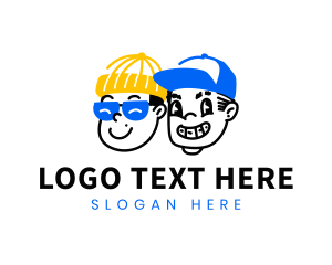 Social Friendship People  logo