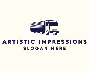 Express Truck Delivery logo design