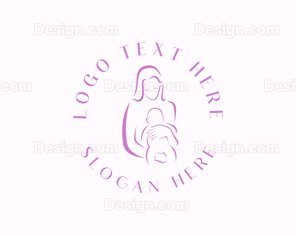 Mother Infant Child Care Logo