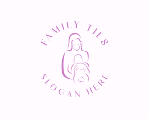 Mother Infant Child Care logo design