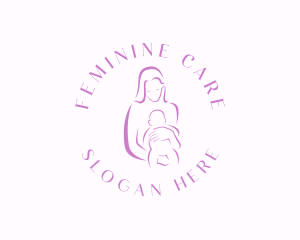 Mother Infant Child Care logo design