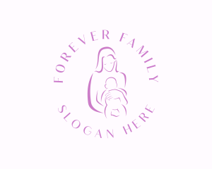 Mother Infant Child Care logo design