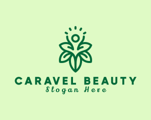 Floral Human Nature logo design