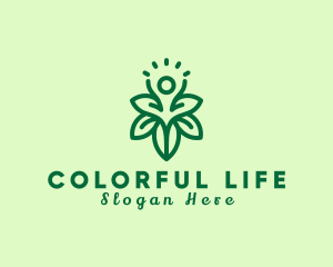 Floral Human Nature logo design