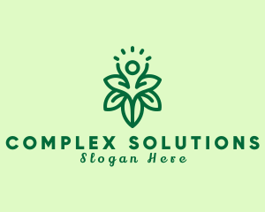 Floral Human Nature logo design