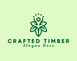 Floral Human Nature logo design