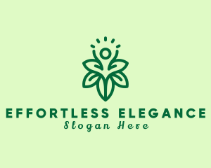 Floral Human Nature logo design