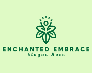 Floral Human Nature logo design