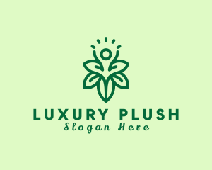 Floral Human Nature logo design