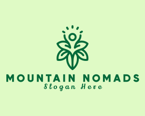 Floral Human Nature logo design