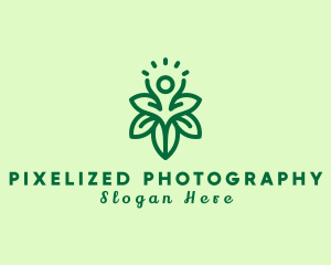 Floral Human Nature logo design