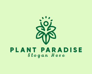 Floral Human Nature logo design