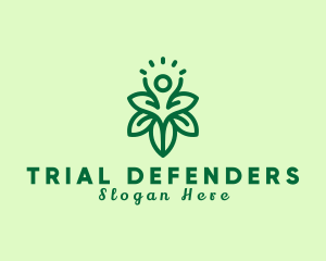 Floral Human Nature logo design