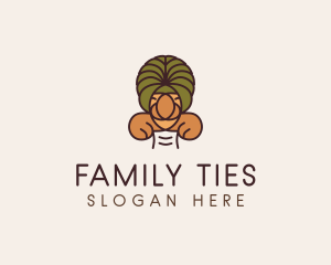 Turban Arabian Man logo design