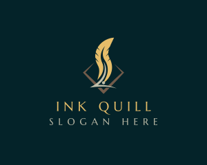 Quill Feather Publishing logo design