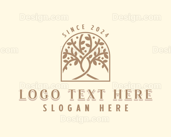 Arborist Tree Garden Logo