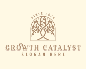 Arborist Tree Garden Logo