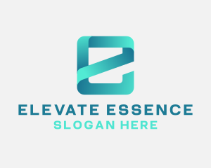 Professional Enterprise Letter E logo design