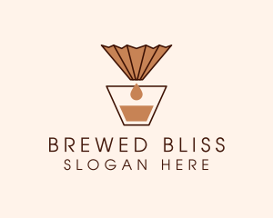 Brewed Coffee Filter  logo design