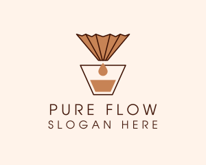 Brewed Coffee Filter  logo design