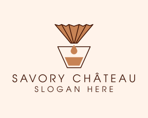 Brewed Coffee Filter  logo design