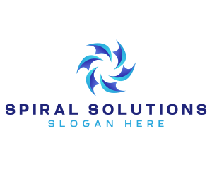 Spiral Digital Ai logo design