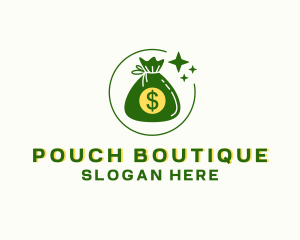 Dollar Money Pouch logo design