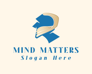 Mindful Head Hand logo design