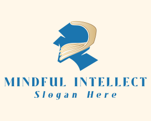 Mindful Head Hand logo design