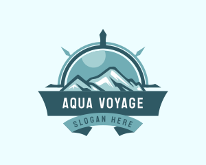 Outdoor Exploration Compass logo design