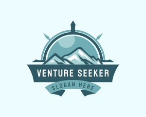 Outdoor Exploration Compass logo design