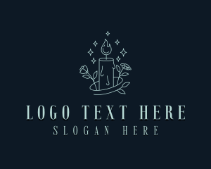 Floral Scented Candle logo