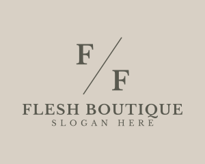 Hipster Boutique Studio logo design