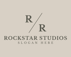 Hipster Boutique Studio logo design