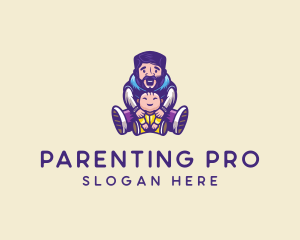 Father Baby Parenting  logo