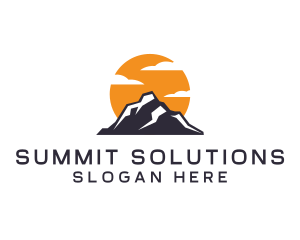 Mountain Climbing Peak logo