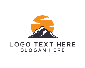 Mountain - Mountain Climbing Peak logo design