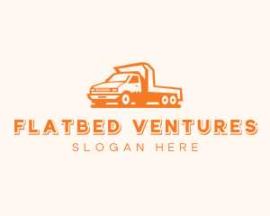 Delivery Truck Shipment logo design