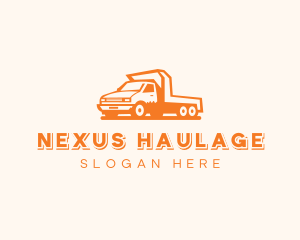 Delivery Truck Shipment logo design