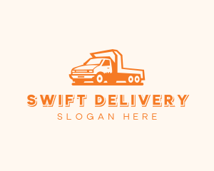 Delivery Truck Shipment logo design