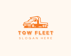 Delivery Truck Shipment logo design