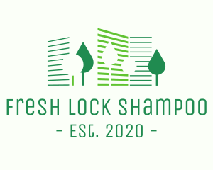  Eco Park Building logo design