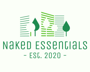  Eco Park Building logo design