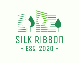  Eco Park Building logo design