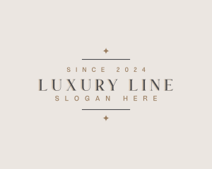 Luxury Jewelry Boutique logo design