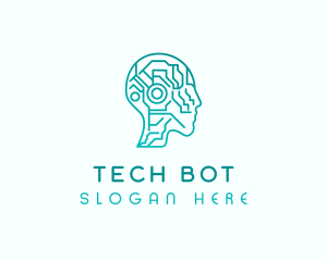 AI Tech Humanoid Machine logo